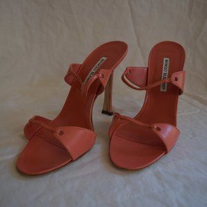 Manolo Blahnik 9B heel sandal